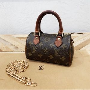 Louis Vuitton Mini Nano Speedy